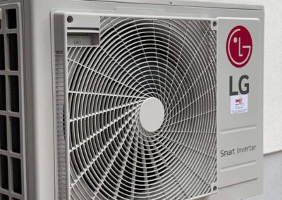 Installation de climatisation LG